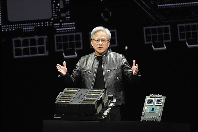 US tech giant Nvidia unveils latest AI chip
