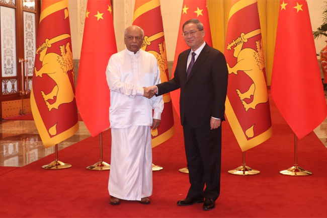 Sri Lanka, China sign nine agreements on cooperation