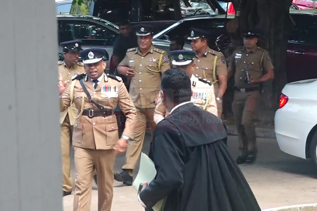 IGP Tennakoon appears before Supreme Court