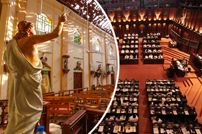 Three-day parliamentary debate on Easter attacks in end of April