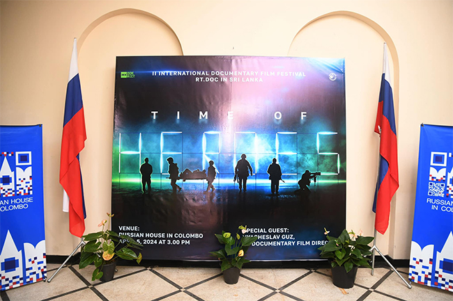 Russian House in Colombo hosts intl documentary film festival RT.Doc: Time of Heroes