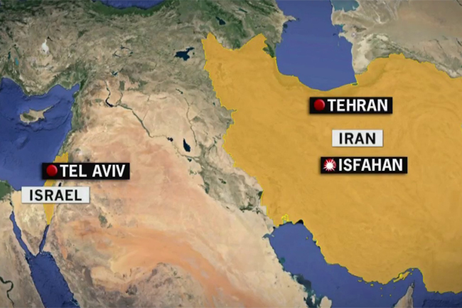 Israeli launches missile attack on Iran  media reports