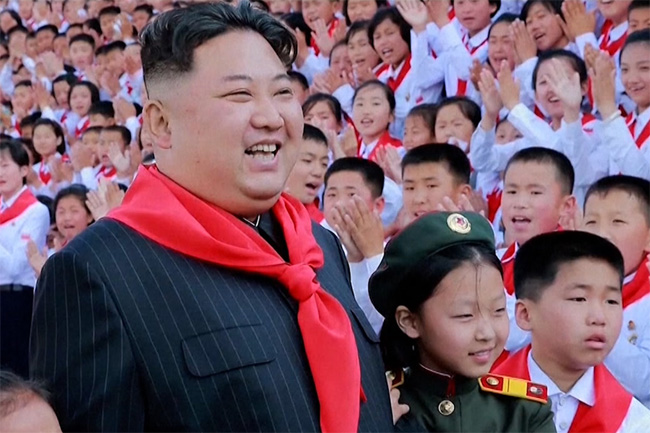 North Korea releases song praising leader Kim as friendly father 