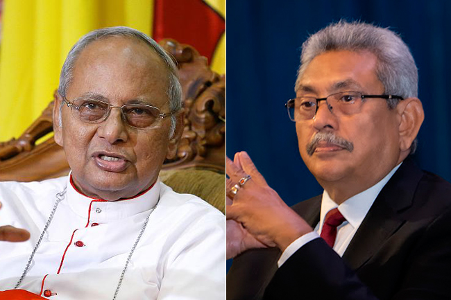 Easter attacks: Gotabaya responds to allegations made by CardinalRanjith