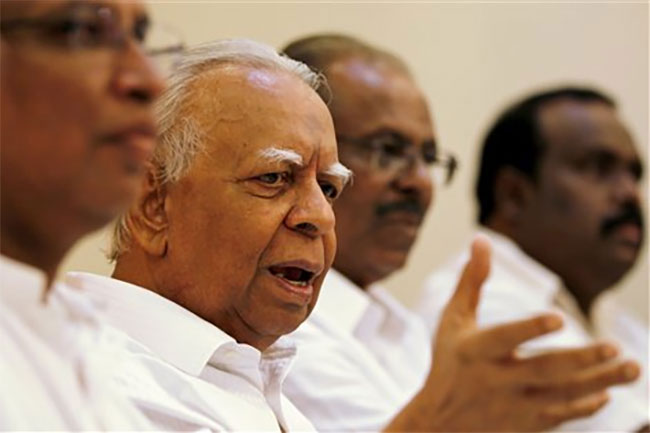 Parliament grants three-months leave for MP R. Sampanthan