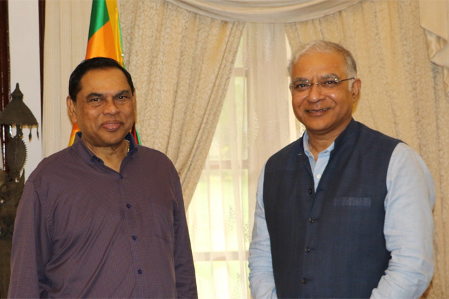 Indian high commissioner meets with Basil 