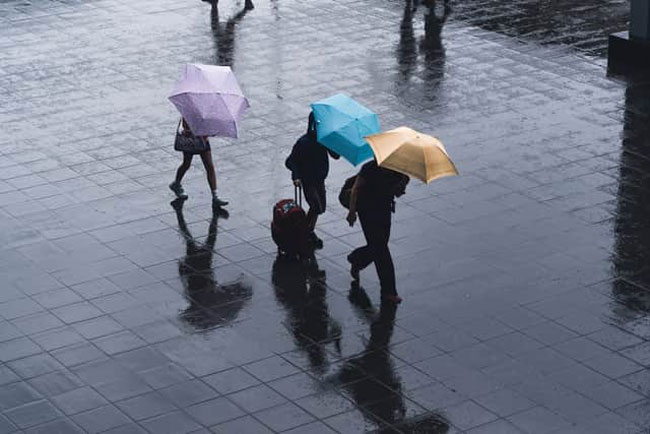 Fairly heavy showers expected in several provinces