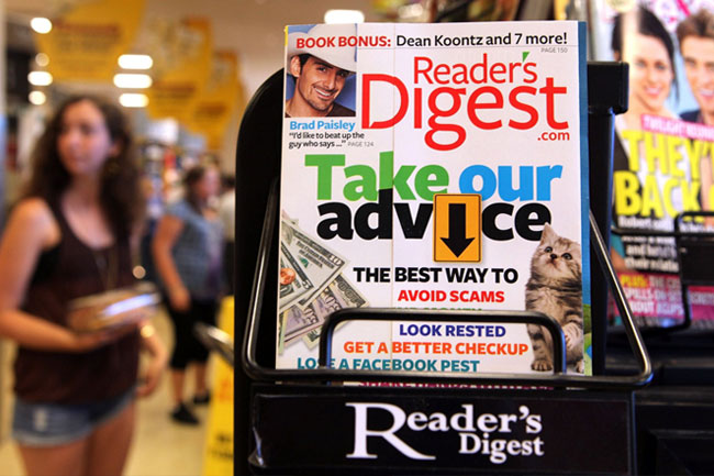  Readers Digest UK closes after 86 years