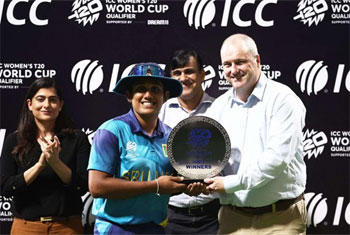  Chamari powers Sri Lanka to title win at Womens T20 World Cup 2024 Qualifier