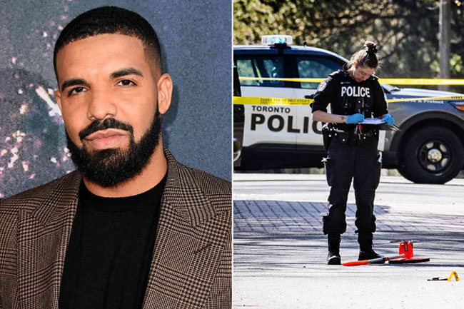 Police investigating shooting outside Drakes mansion that left security guard wounded