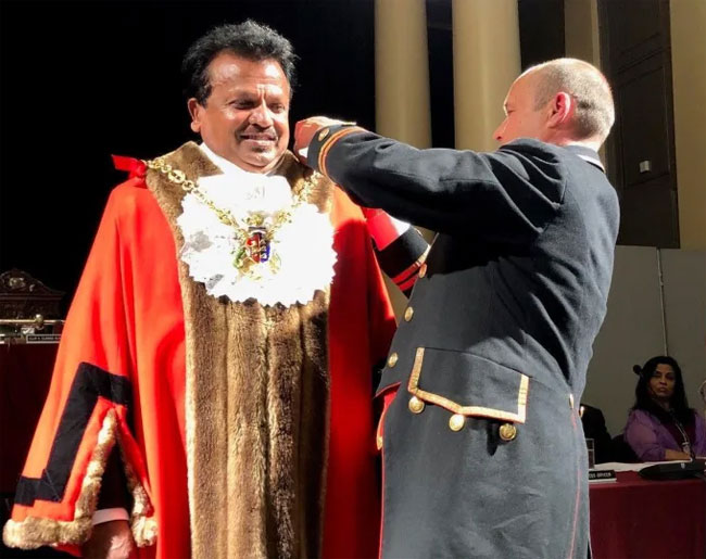 Refugee from Sri Lanka becomes mayor of British town