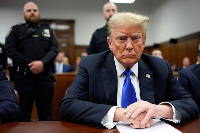 Trump becomes first former U.S. president to be convicted of felony crimes