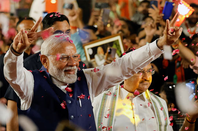 Modi and allies to meet after India election verdict, key ally pledges support