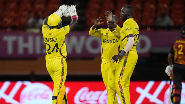 Uganda script historic win after beating PNG in low-scoring thriller