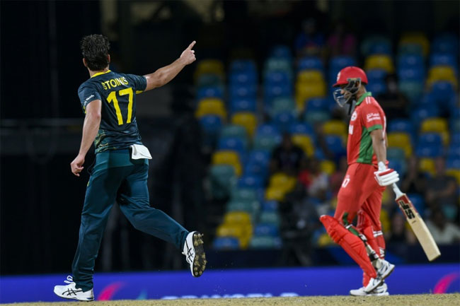  Stoinis Shines As Australia Cruise Past Oman In T20 Opener