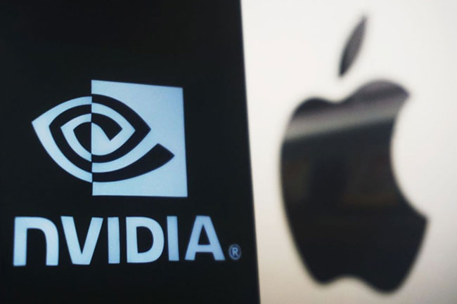 Nvidia overtakes Apple as No. 2 most valuable company