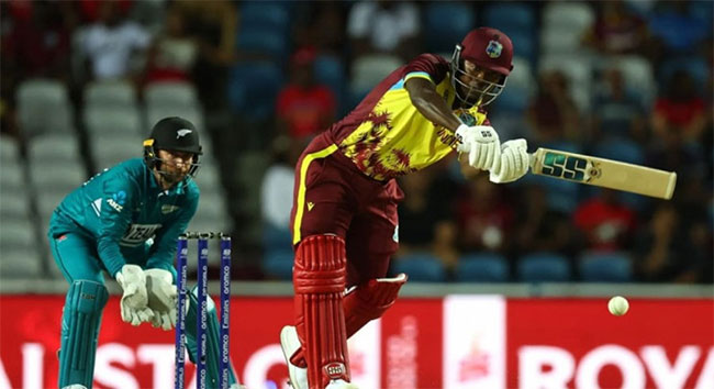 West Indies storms into Super Eight after beating New Zealand