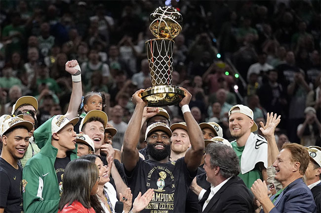 Boston Celtics win 18th NBA championship