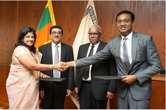 Sri Lankas Financial Intelligence Unit signs MoU with Bribery Commission