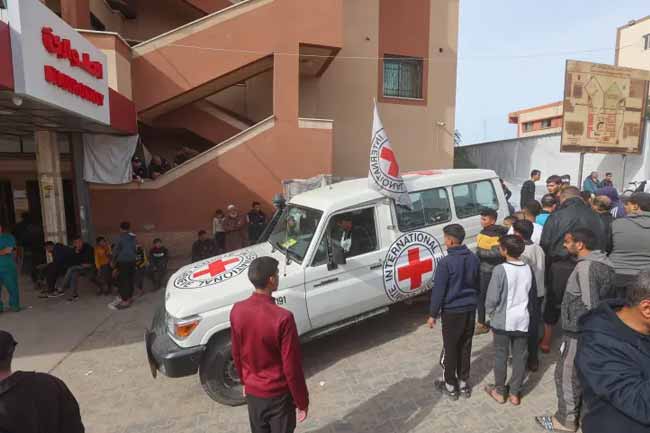 Red Cross says 22 killed in strike near its Gaza office