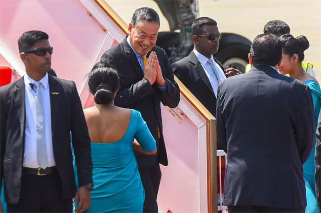 Thai PM defends frequent overseas travel including Sri Lanka visit