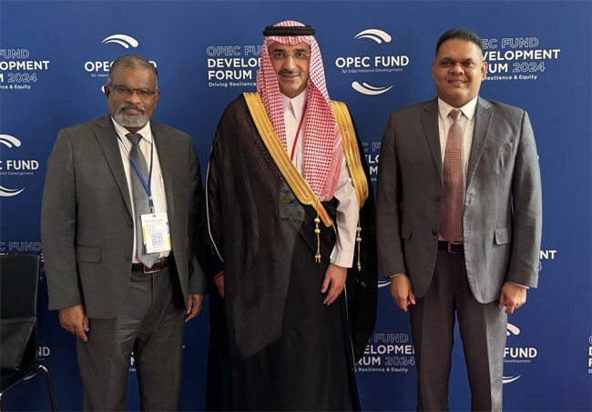 State Minister Semasinghe meets CEO of Saudi Fund for Development
