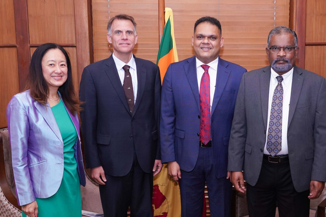 Sri Lanka extends gratitude to US for assistance in bilateral debt restructuring