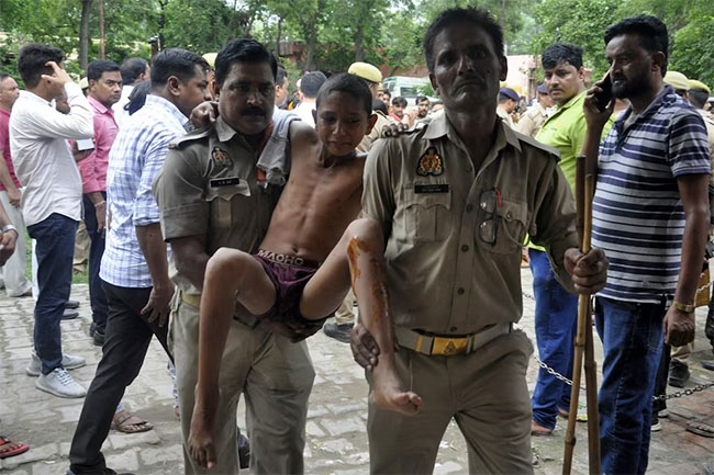 India stampede: About 116  killed at religious event in Hathras district