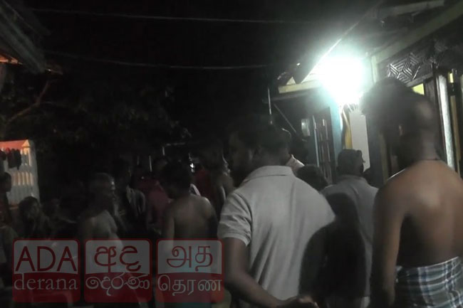 Two dead in fire at estate houses in Yatiyanthota