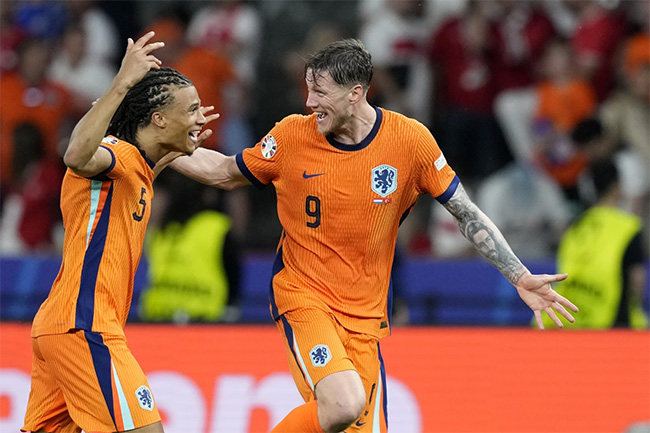 Netherlands into Euro 2024 semifinal against England after beating Turkey