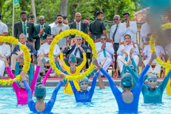 Swimming pool inaugurated at Apura Central College