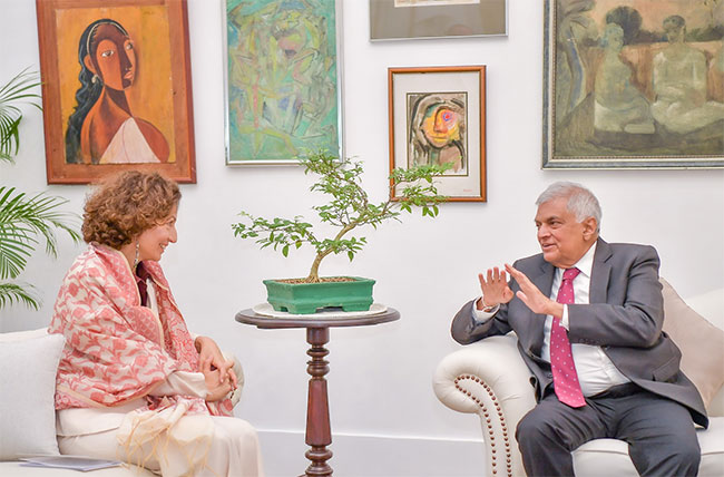 UNESCO Director-General calls on President Wickremesinghe