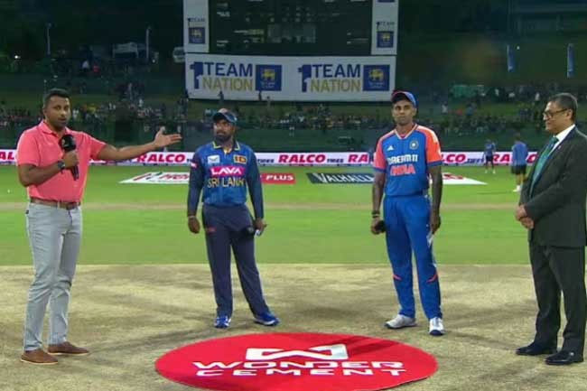   Sri Lanka win toss, bowl first against India in 1st T20 