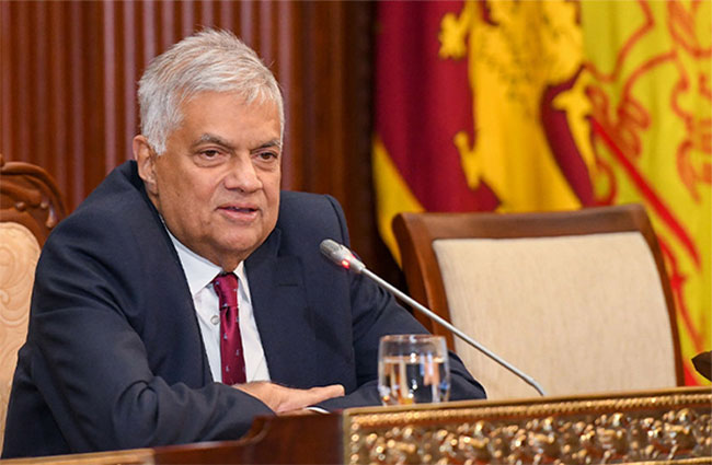 92 MPs meet President Ranil to pledge their support