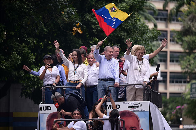  US recognizes Maduros opponent as winner in Venezuela election