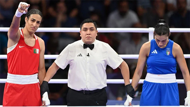 Angela Carini apologises to Olympics boxing fight winner Imane Khelif after loss sparked gender debate