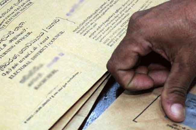 Accepting postal voting applications ends tonight