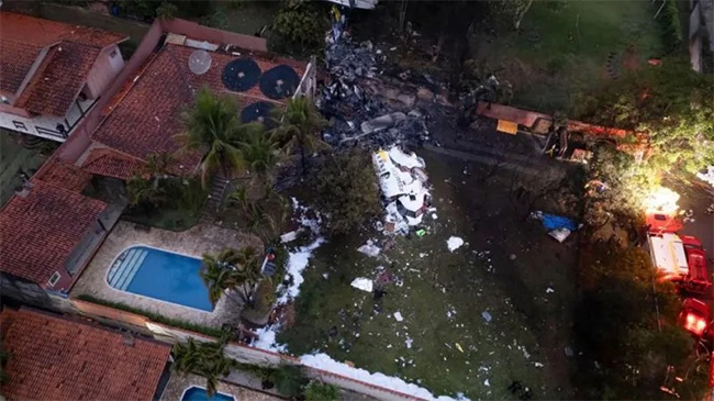 Plane crashes in Brazils Sao Paulo state, killing all 61 aboard