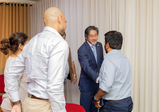 Anura Kumara meets ADBs Country Director for Sri Lanka