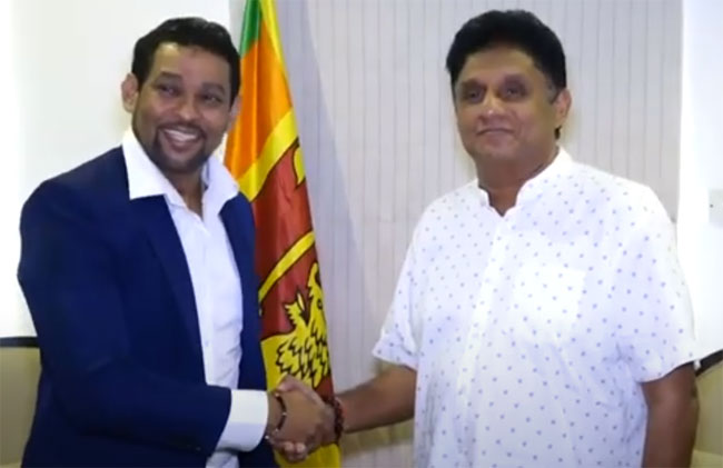 TM Dilshan joins SJB to back Sajith in presidential election