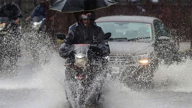 Fairly heavy showers expected in parts of the island