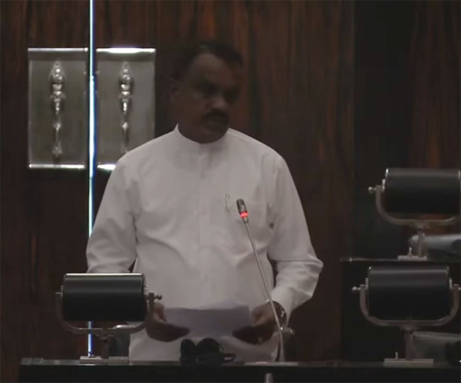 MP Karunadasa Kodithuwakku crosses over to opposition