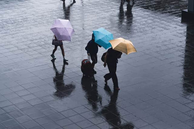 Showery conditions expected to reduce from today