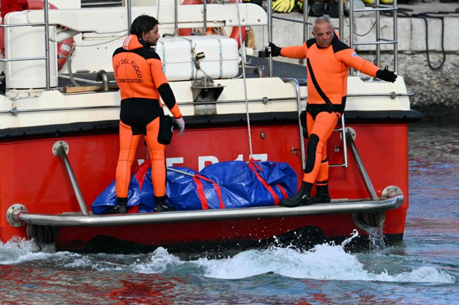 British tech billionaire Mike Lynchs body retrieved from sunken yacht in Sicily