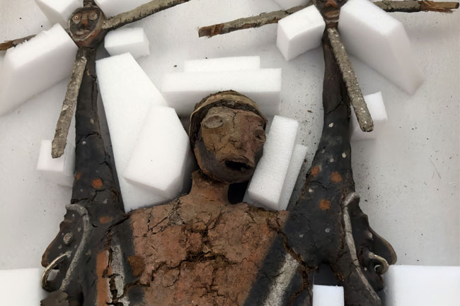 Vanuatu ancestral relics, trafficked as art to New York, return home with FBI escort