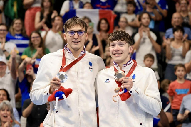   Medalling brothers: Portals take honours in same race at Paris 2024 Paralympics