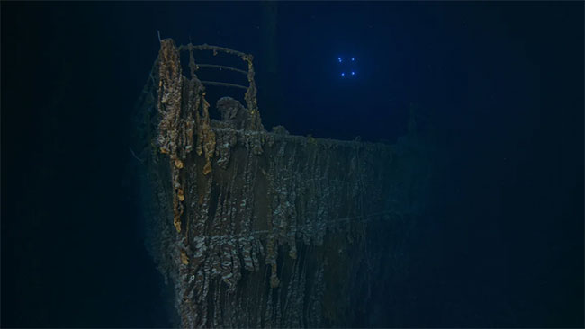 New Titanic photos show major decay to legendary wreck