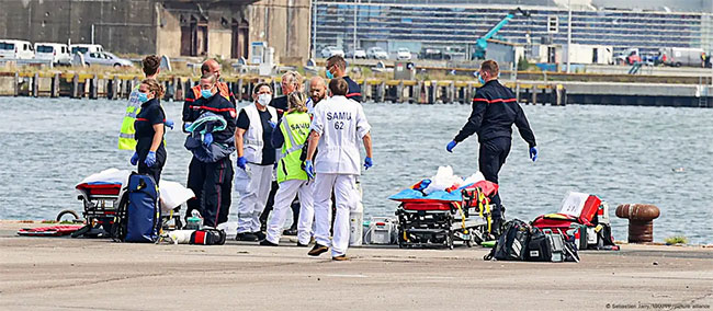 At least 12 dead after migrant boat capsizes in English Channel