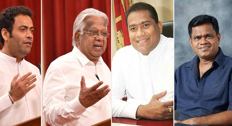 President removes four State Ministers from portfolios