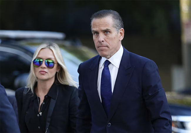 Hunter Biden plead guilty to tax evasion charges in Los Angeles